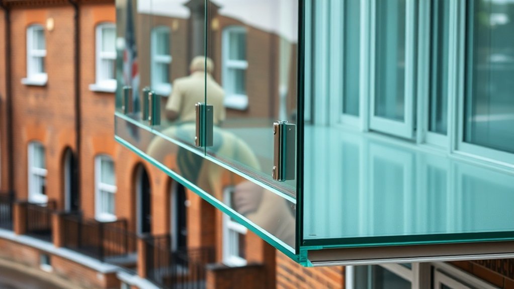 Glass Balcony Installation Islington