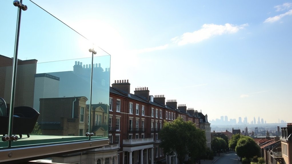 Glass Balustrades & Balconies Islington