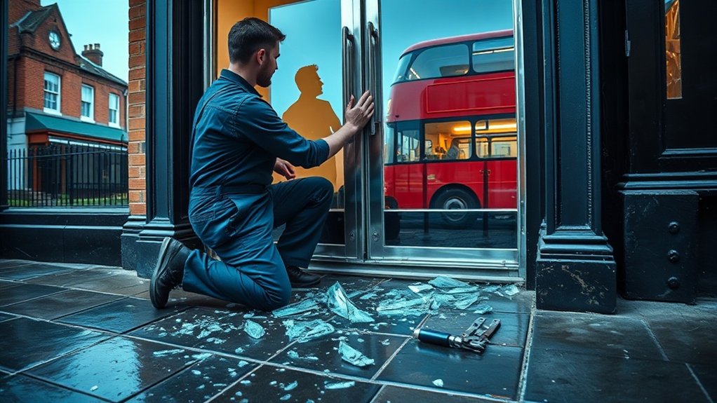 Glass Door Repair Islington