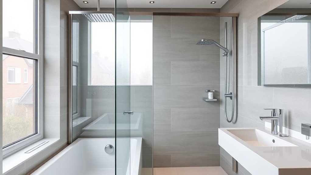 Semi-Frameless Shower Screens Islington