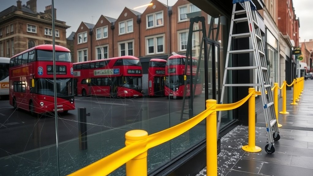 Vandalism Glass Repair Islington